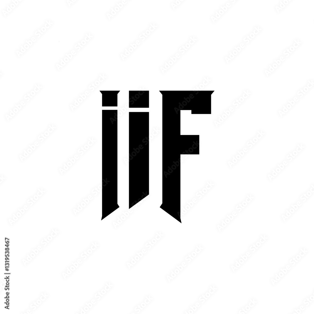 IIF letter logo design for technology company. IIF logo design black and white color combination. IIF logo, IIF vector, IIF design, IIF icon, IIF alphabet. IIF typography logo design. IIF letter logo design for technology company. IIF logo design black and white color combination. IIF logo, IIF vector, IIF design, IIF icon, IIF alphabet. IIF typography logo design.