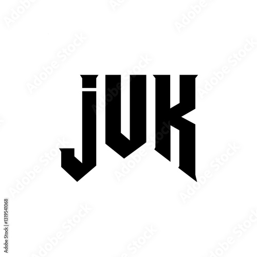 JUK letter logo design for technology company. JUK logo design black and white color combination. JUK logo, JUK vector, JUK design, JUK icon, JUK alphabet. JUK typography logo design.
