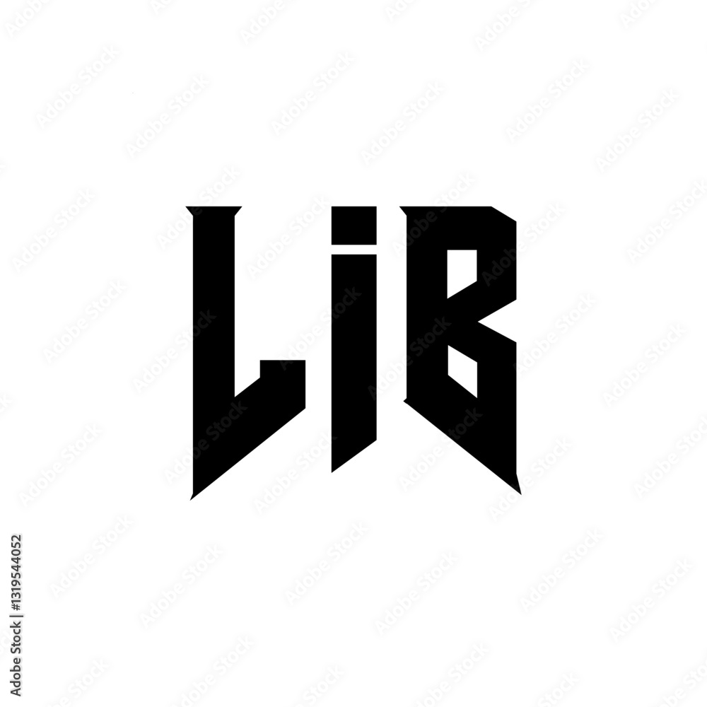 LIB letter logo design for technology company. LIB logo design black and white color combination. LIB logo, LIB vector, LIB design, LIB icon, LIB alphabet. LIB typography logo design. LIB letter logo design for technology company. LIB logo design black and white color combination. LIB logo, LIB vector, LIB design, LIB icon, LIB alphabet. LIB typography logo design.