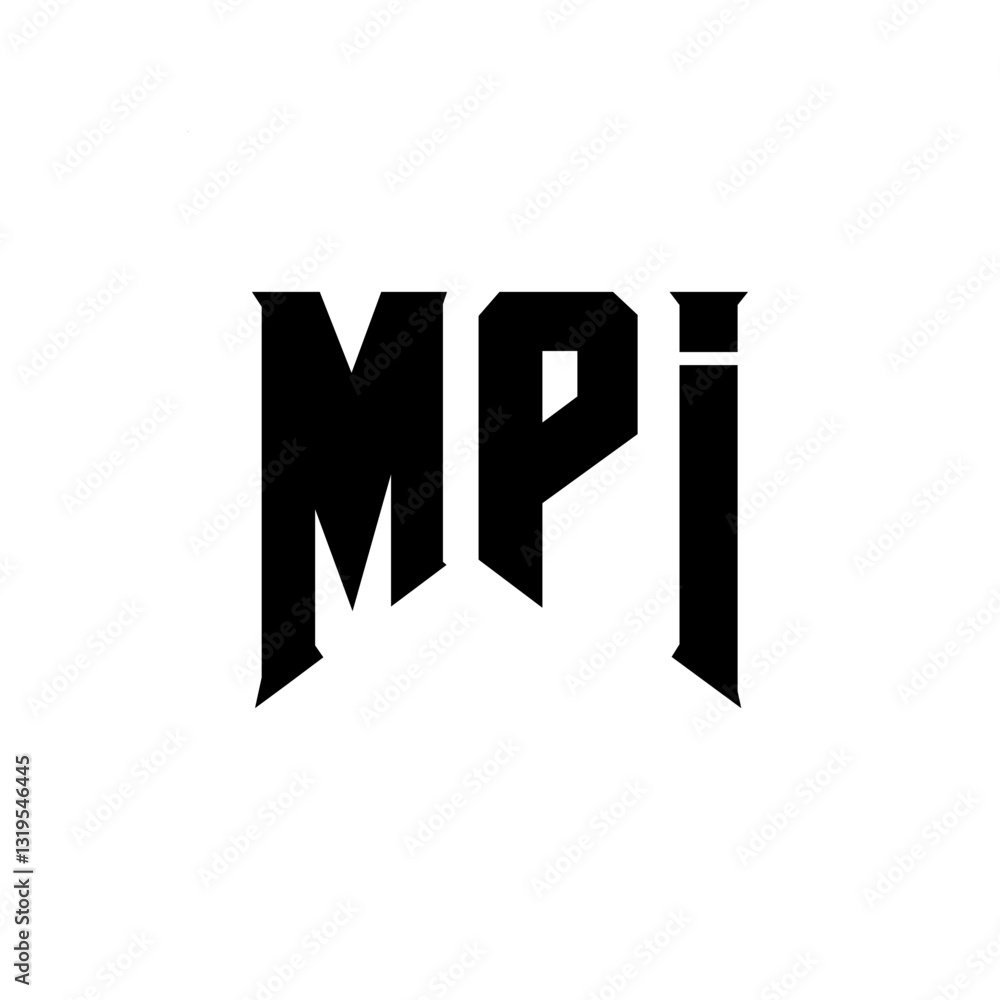 MPI letter logo design for technology company. MPI logo design black and white color combination. MPI logo, MPI vector, MPI design, MPI icon, MPI alphabet. MPI typography logo design. MPI letter logo design for technology company. MPI logo design black and white color combination. MPI logo, MPI vector, MPI design, MPI icon, MPI alphabet. MPI typography logo design.