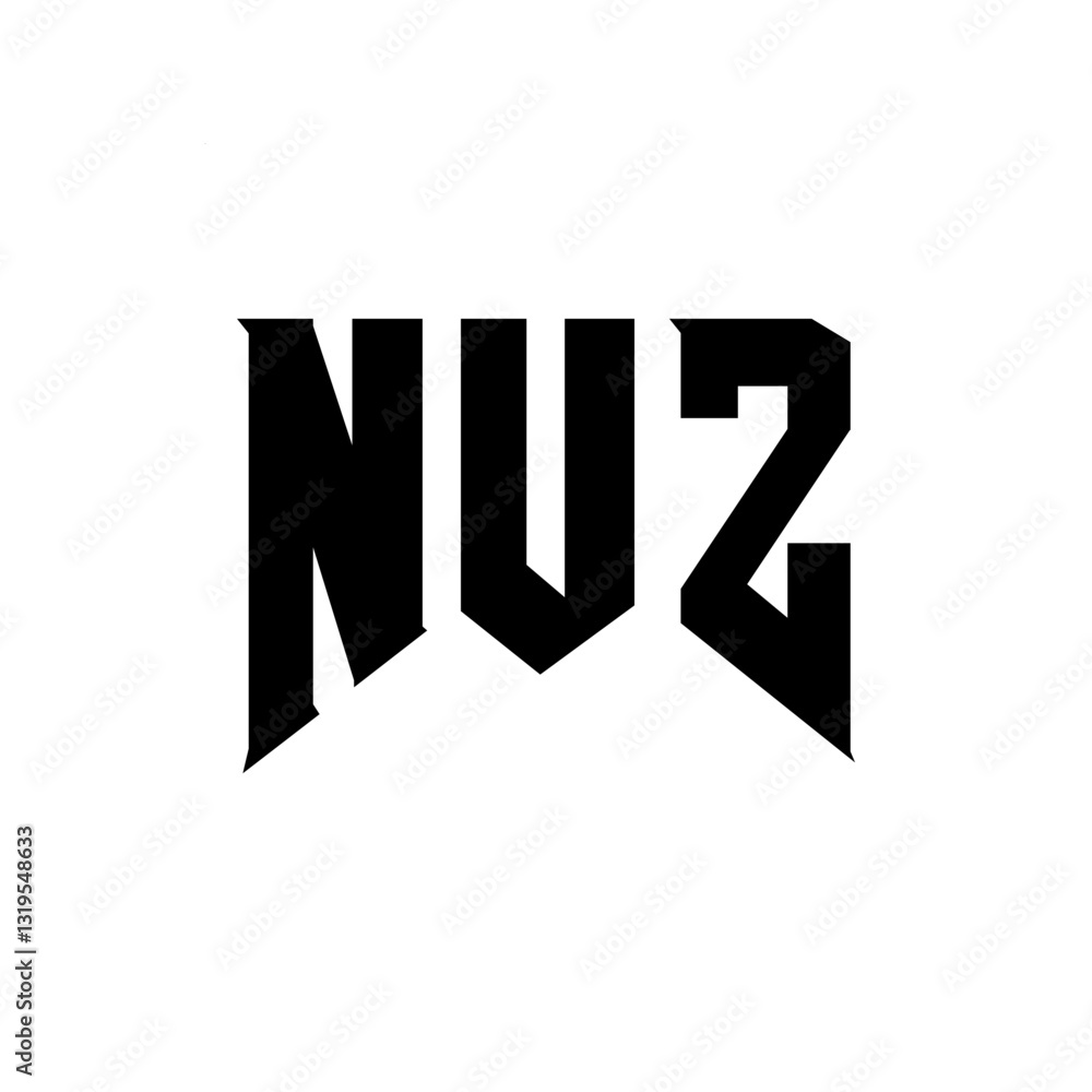 NUZ letter logo design for technology company. NUZ logo design black and white color combination. NUZ logo, NUZ vector, NUZ design, NUZ icon, NUZ alphabet. NUZ typography logo design. NUZ letter logo design for technology company. NUZ logo design black and white color combination. NUZ logo, NUZ vector, NUZ design, NUZ icon, NUZ alphabet. NUZ typography logo design.