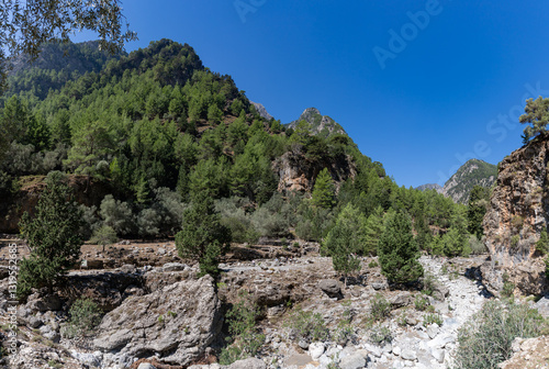 Obraz na płótnie Samaria Gorge Landscape w salonie