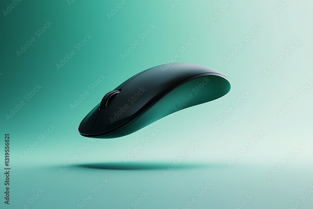 Modern Wireless Computer Mouse Design Modern Wireless Computer Mouse Design