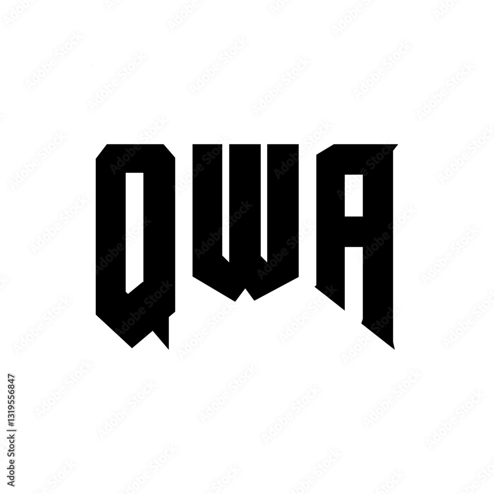 QWA letter logo design for technology company. QWA logo design black and white color combination. QWA logo, QWA vector, QWA design, QWA icon, QWA alphabet. QWA typography logo design. QWA letter logo design for technology company. QWA logo design black and white color combination. QWA logo, QWA vector, QWA design, QWA icon, QWA alphabet. QWA typography logo design.