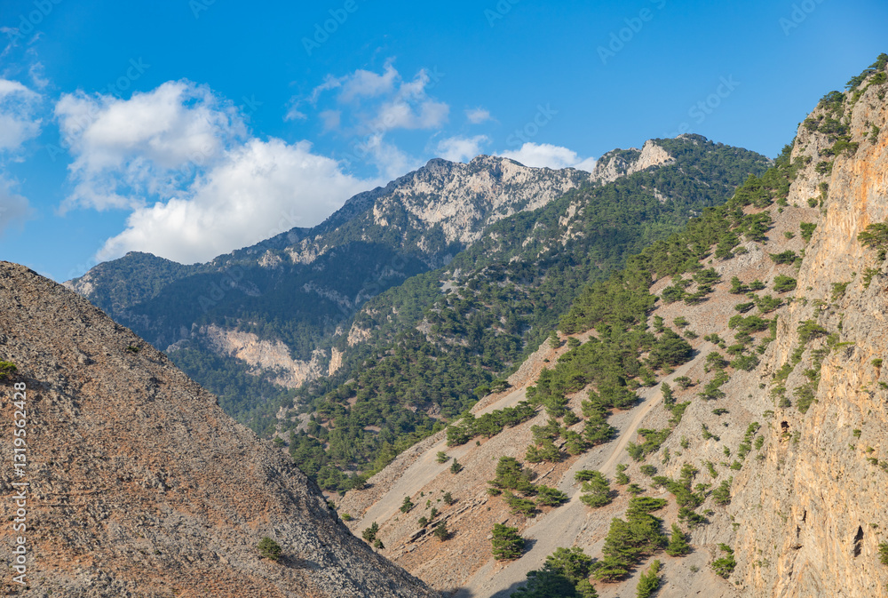 Samaria Gorge Landscape
