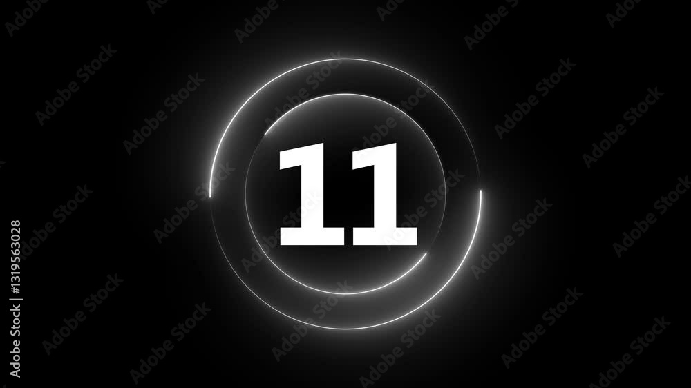 A circle with a neon icon on a black background and the text in the middle of it. A circle with a neon icon on a black background and the text in the middle of it.
