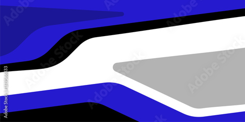 Car decal wrap design vector. Graphic abstract stripe racing background kit designs for vehicle, race car, rally, adventure and livery