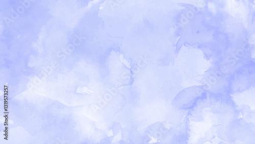 Violet ink and watercolor textures on white paper background. Paint leaks and ombre effects. Pink abstract background in watercolor style