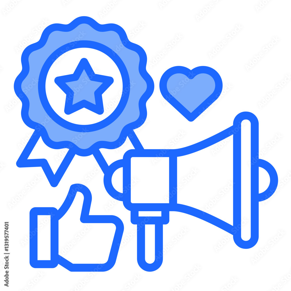 Brand Recognition  Icon Element For Design	