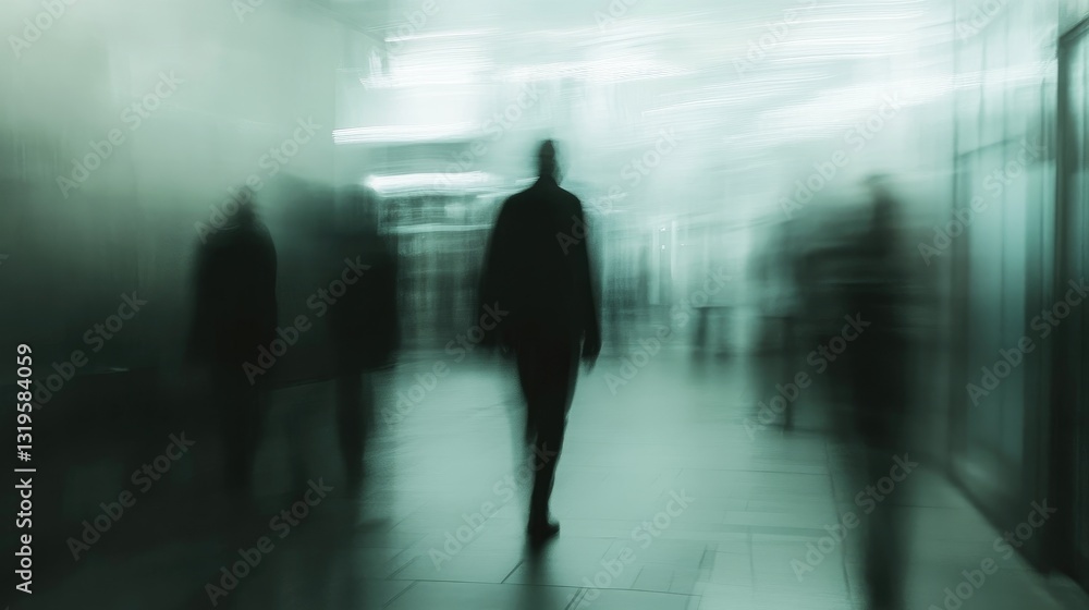 Anonymous Figures in Motion Blur, A Study of Urban Movement and Anonymity Anonymous Figures in Motion Blur, A Study of Urban Movement and Anonymity