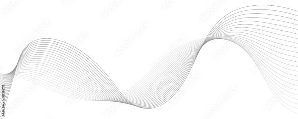 Fototapeta premium Abstract wave background.