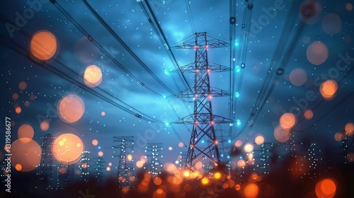 Night Lights and Power Transmission