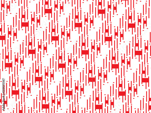 Pixel Pulse: A Dynamic Geometric Pattern