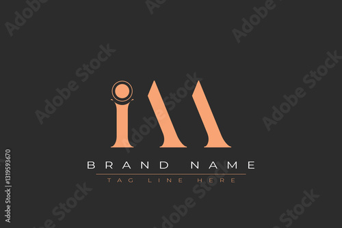 IAA abstract letter logo design. This logo is designed by three abstract letters.