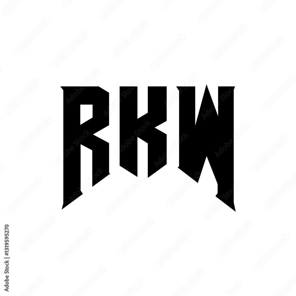 RKW letter logo design for technology company. RKW logo design black and white color combination. RKW logo, RKW vector, RKW design, RKW icon, RKW alphabet. RKW typography logo design. RKW letter logo design for technology company. RKW logo design black and white color combination. RKW logo, RKW vector, RKW design, RKW icon, RKW alphabet. RKW typography logo design.