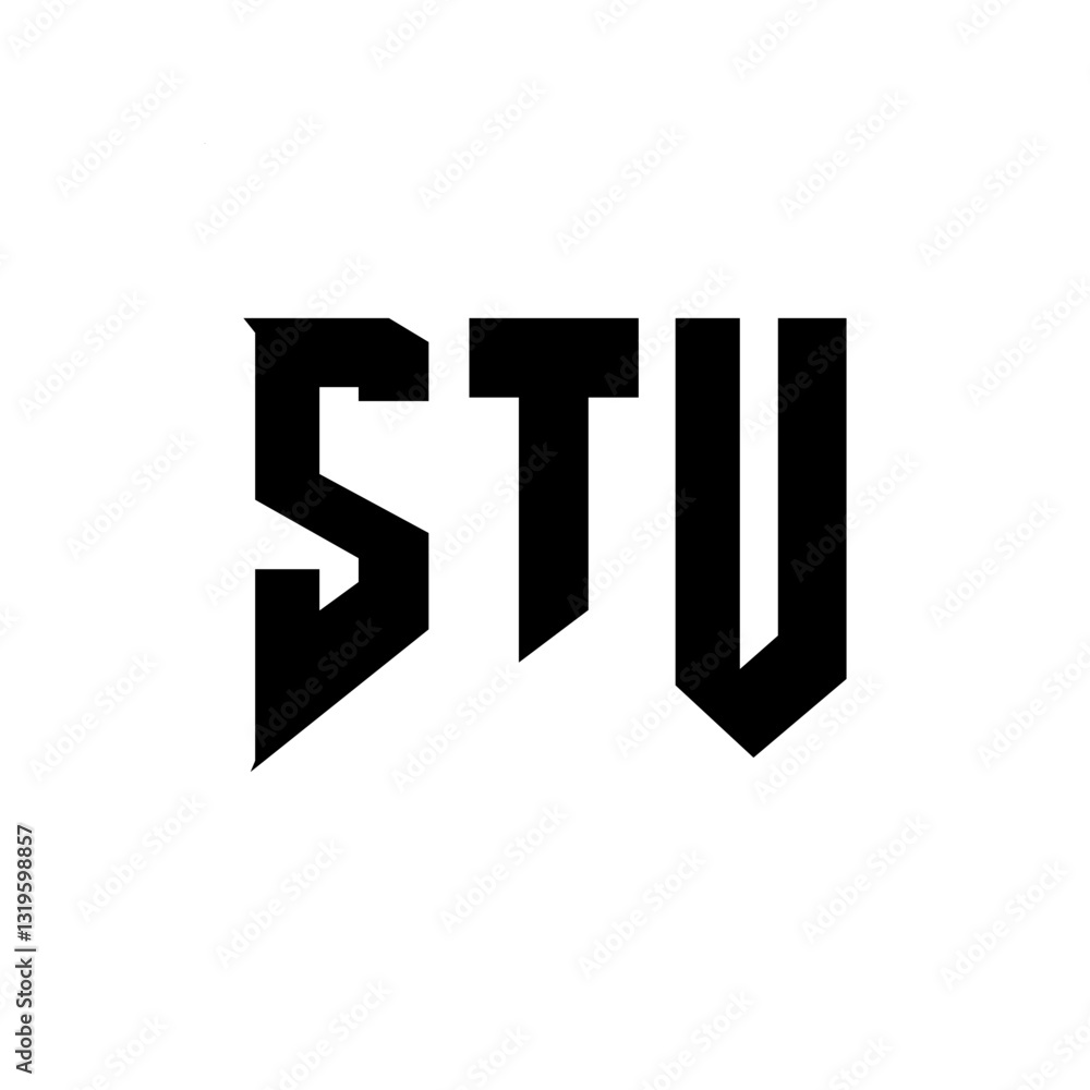 STU letter logo design for technology company. STU logo design black and white color combination. STU logo, STU vector, STU design, STU icon, STU alphabet. STU typography logo design. STU letter logo design for technology company. STU logo design black and white color combination. STU logo, STU vector, STU design, STU icon, STU alphabet. STU typography logo design.