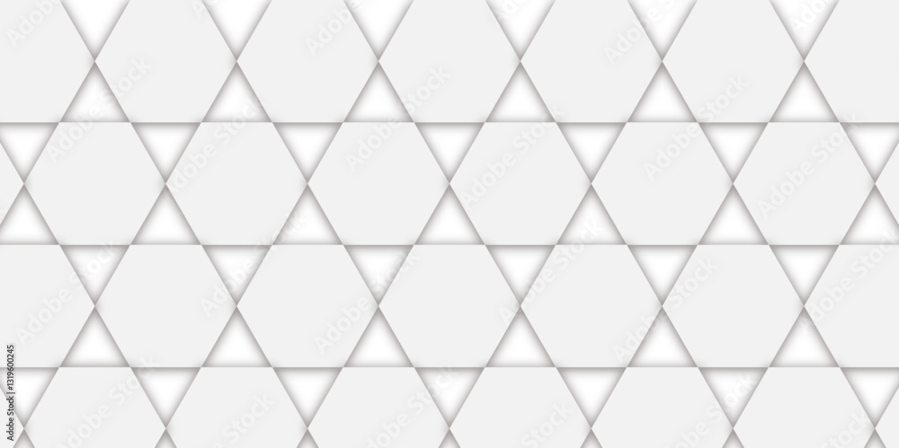 White Hexagonal Background. Futuristic abstract honeycomb mosaic white background. modern futuristic wallpaper. modern geometric pattern for sleek and elegant interior design White Hexagonal Background. Futuristic abstract honeycomb mosaic white background. modern futuristic wallpaper. modern geometric pattern for sleek and elegant interior design