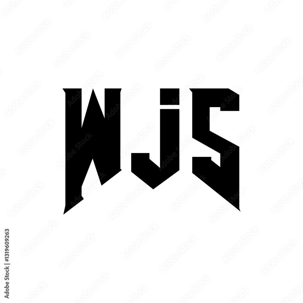 WJS letter logo design for technology company. WJS logo design black and white color combination. WJS logo, WJS vector, WJS design, WJS icon, WJS alphabet. WJS typography logo design. WJS letter logo design for technology company. WJS logo design black and white color combination. WJS logo, WJS vector, WJS design, WJS icon, WJS alphabet. WJS typography logo design.