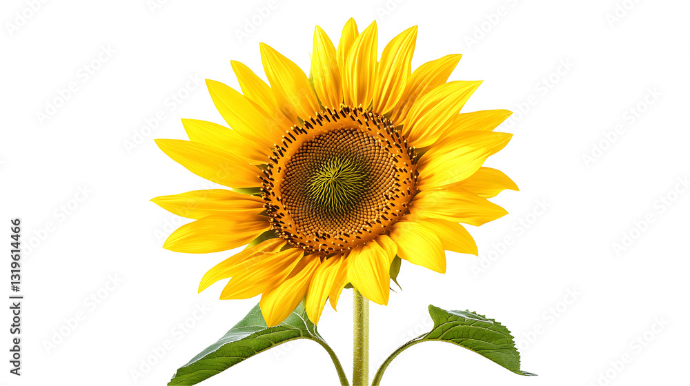 Fototapeta premium sunflower transparent background png