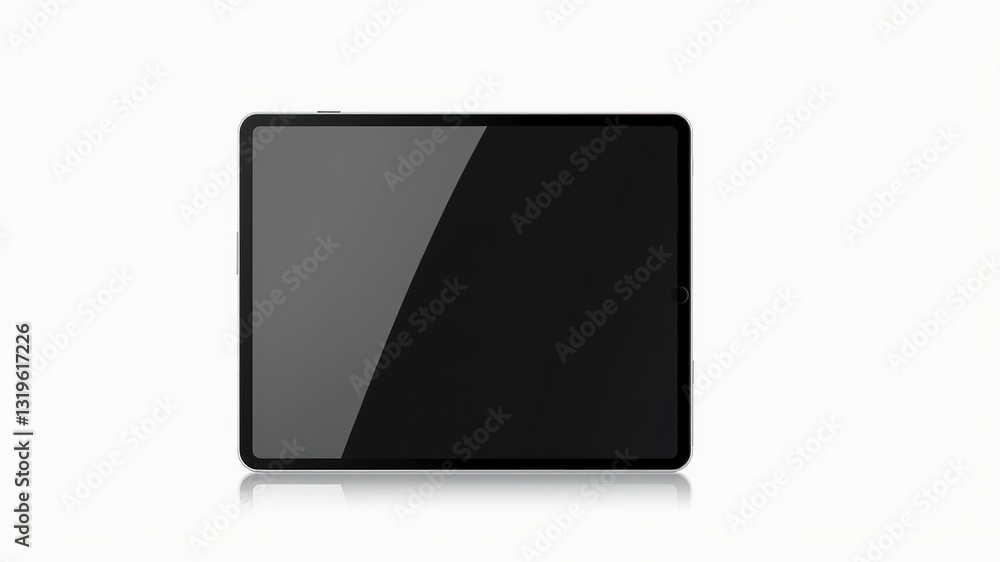 Modern Tablet Mockup with Sleek Design for Branding Modern Tablet Mockup with Sleek Design for Branding