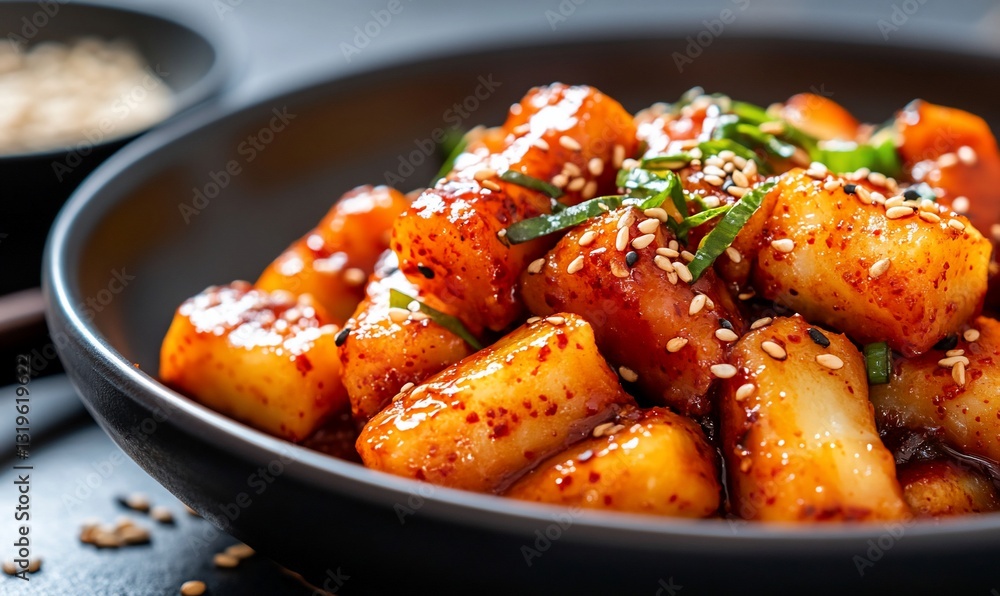 Savory, spicy Korean snack Savory, spicy Korean snack