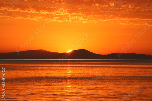 Wallpaper Mural Amazing sunset in Greece, Pelion peninsula Torontodigital.ca