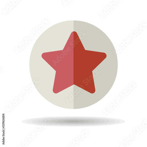 Add to favorites vector icon, star symbol