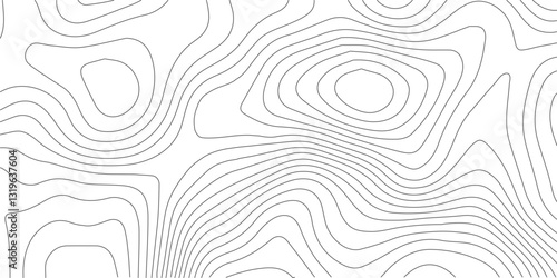 Topography background. Vector banner. Topography map background. Vector geographic contour map. Background of the topographic map. Topographic map lines, contour background. 