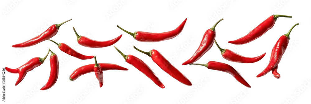 red hot chili peppers flying in the air red hot chili peppers flying in the air