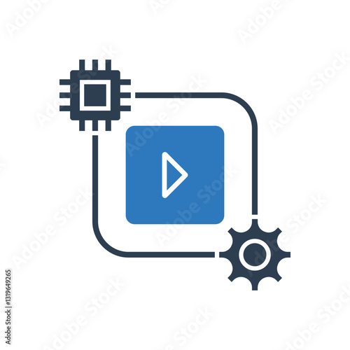 AI Video Generator Icon