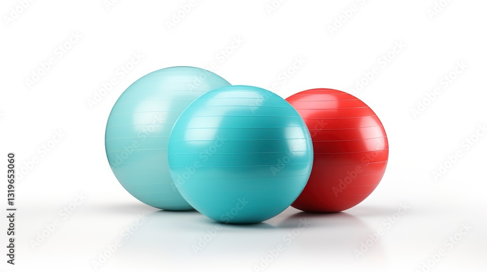 A photo of Exercise Balls and Stability Discs A photo of Exercise Balls and Stability Discs
