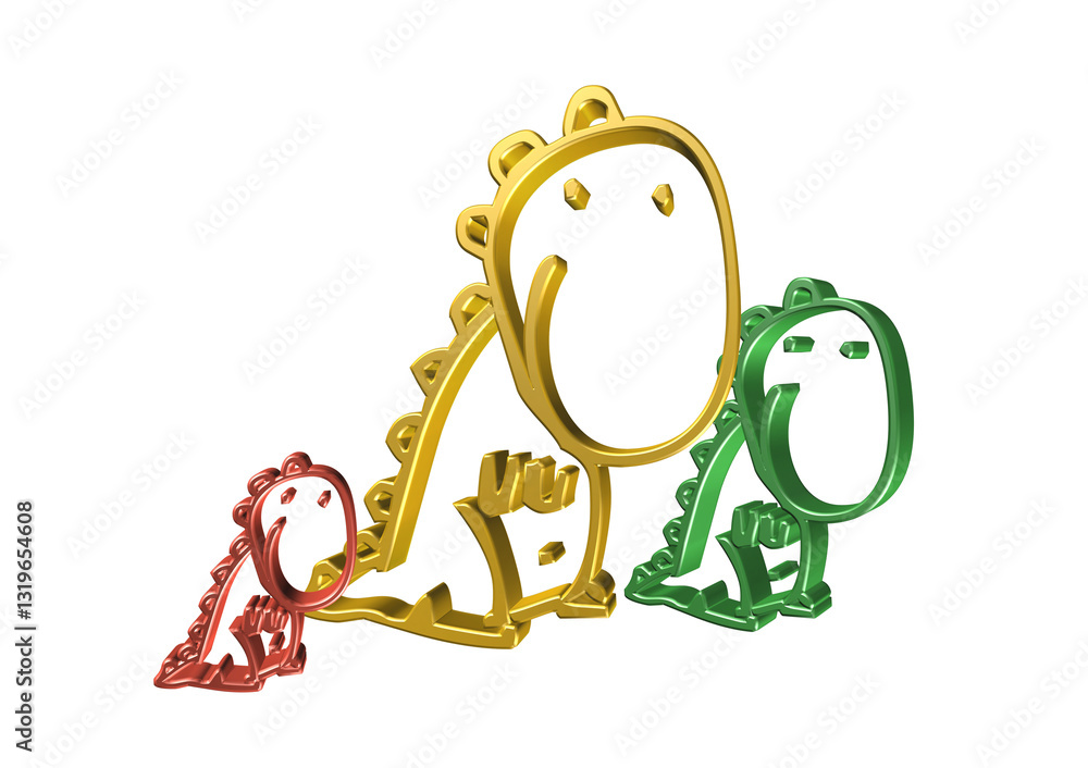 smoki, smoiczki, rysunek, ilustracja, 3d, symbol, projekt