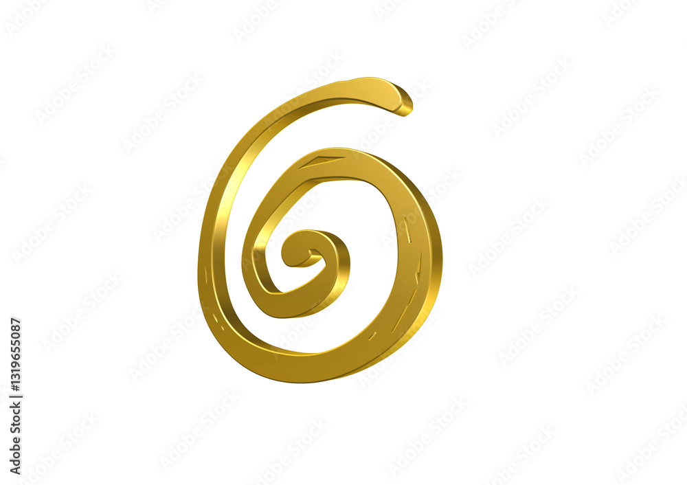 spirala, rysunek, ilustracja, 3d, symbol, projekt