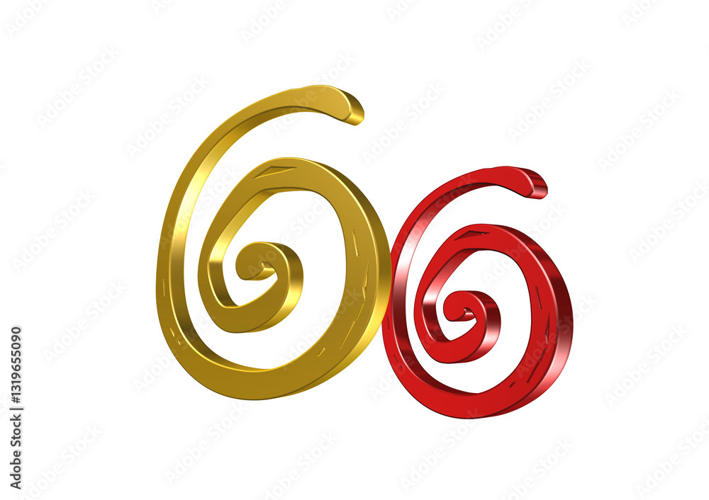 spirala, rysunek, ilustracja, 3d, symbol, projekt