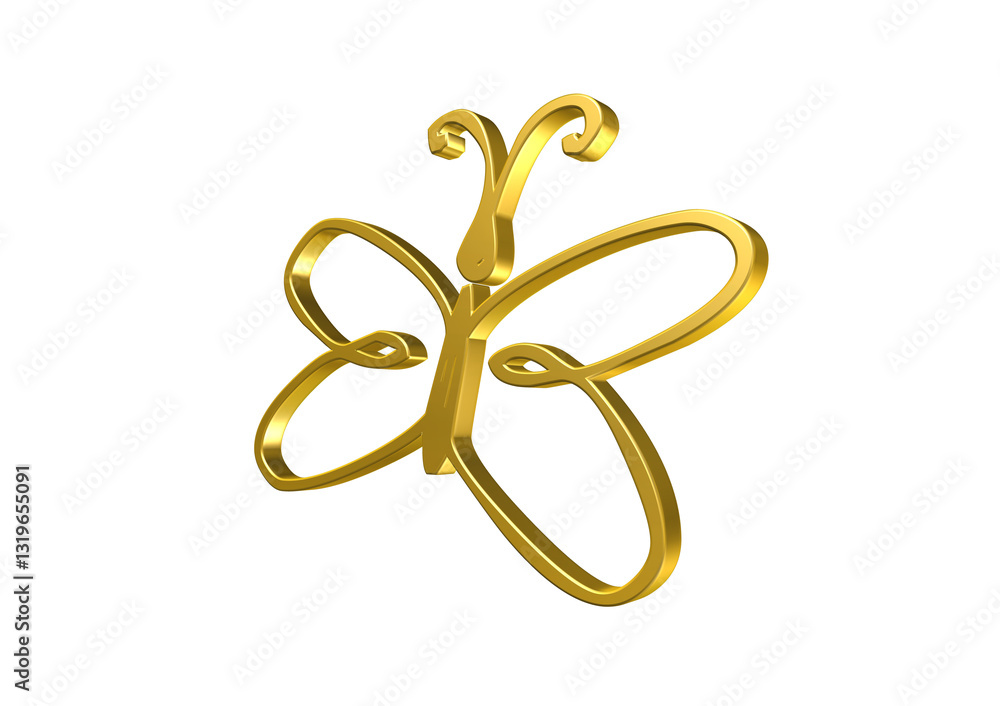 motyl, owad, rysunek, ilustracja, 3d, symbol, projekt