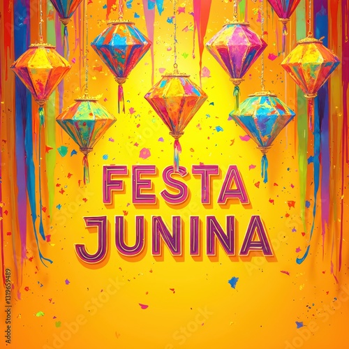 festa junina vector illustration