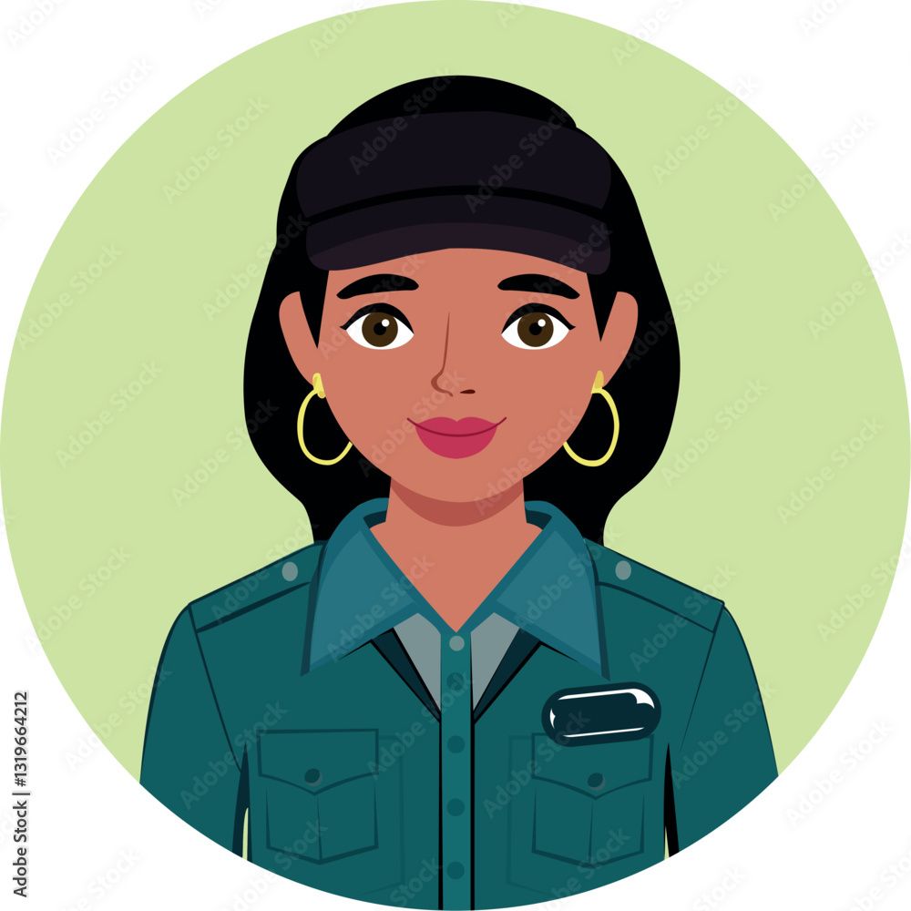 fast food worker in uniform fast food worker in uniform