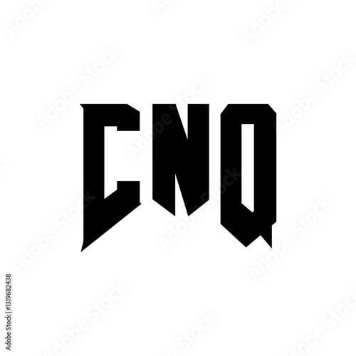 Wallpaper Mural CNQ letter logo design for technology company. CNQ logo design black and white color combination. CNQ logo, CNQ vector, CNQ design, CNQ icon, CNQ alphabet. CNQ typography logo design. Torontodigital.ca