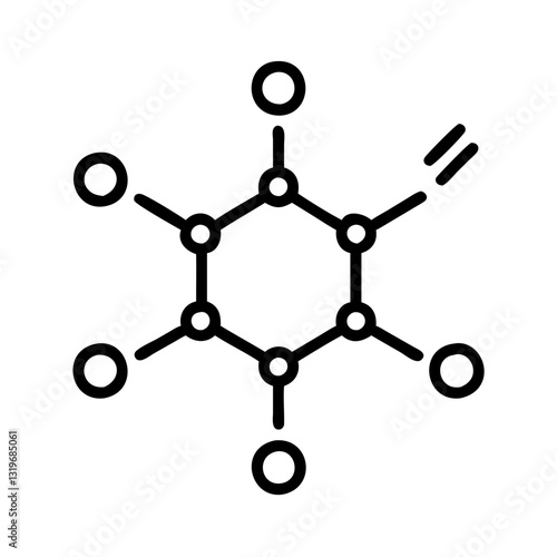 Hydrocarbon molecule - chemical structure of hydrocarbons.
