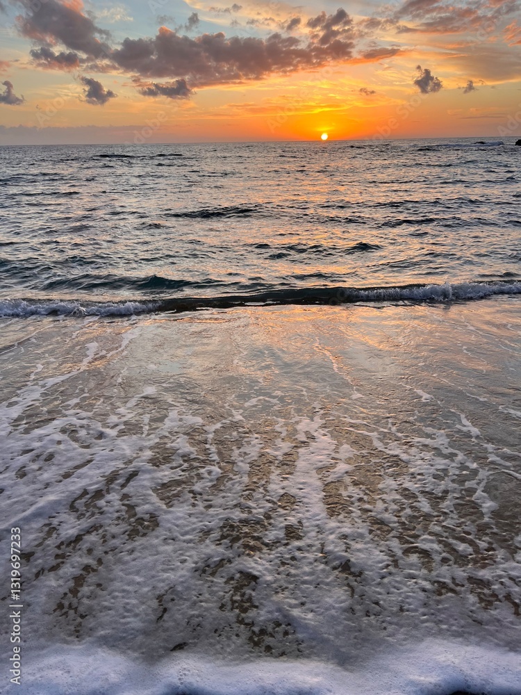 sunset over the sea, sunset in the clouds sunset over the sea, sunset in the clouds