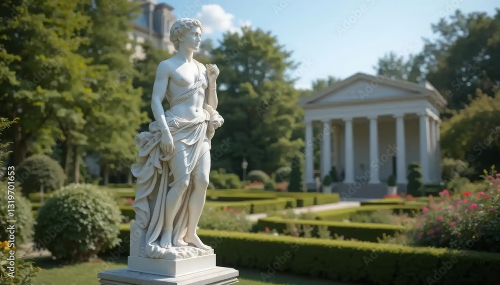 Fototapeta premium Timeless Grace Neoclassical Sculpture