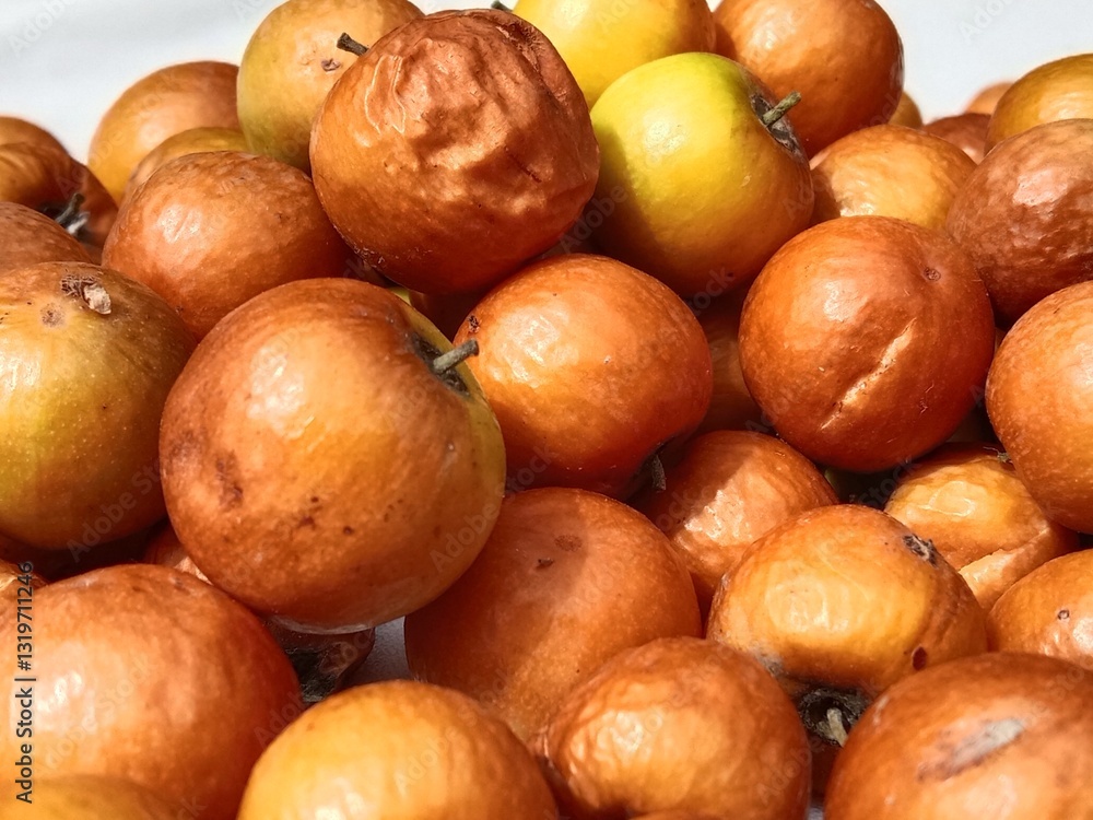 Ziziphus mauritiana fruit or fruit of Indian jujube or Chinese date Ziziphus mauritiana fruit or fruit of Indian jujube or Chinese date