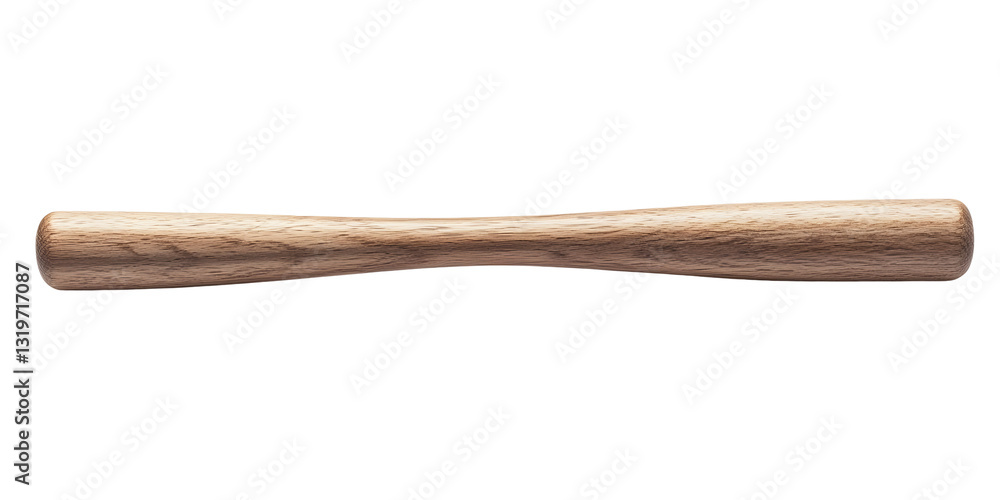 Wooden baseball bat kept on white or transparent background Wooden baseball bat kept on white or transparent background