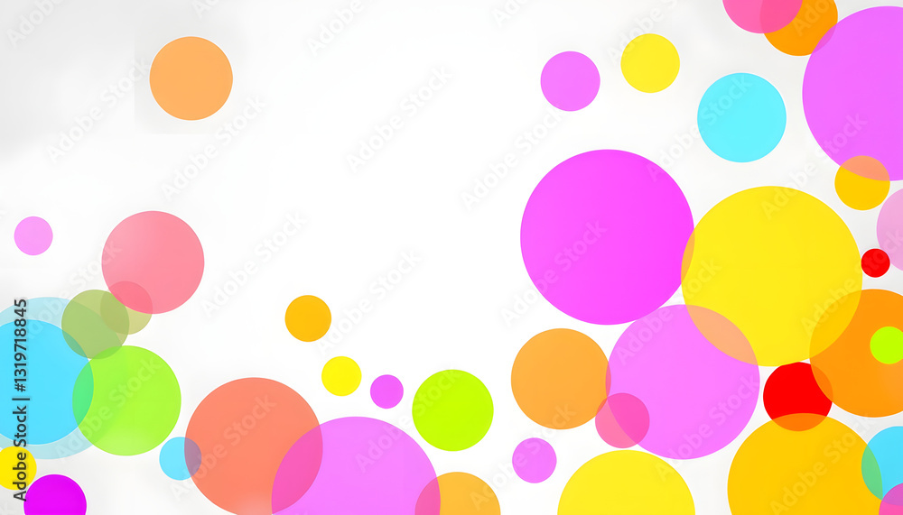 colorful circles with a background , with white tonespng colorful circles with a background , with white tonespng