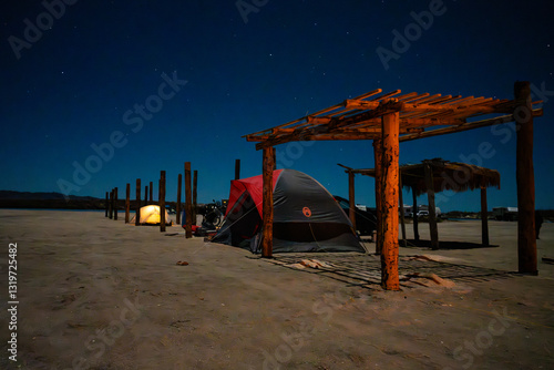 Campamento de  playa