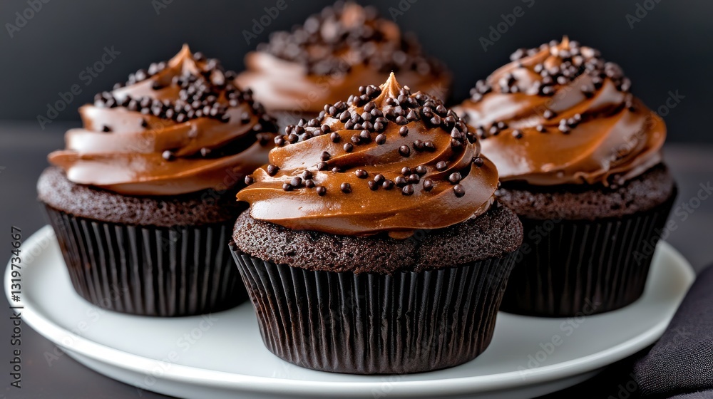 Decadent Chocolate Cupcakes: A Delightful Treat Decadent Chocolate Cupcakes: A Delightful Treat