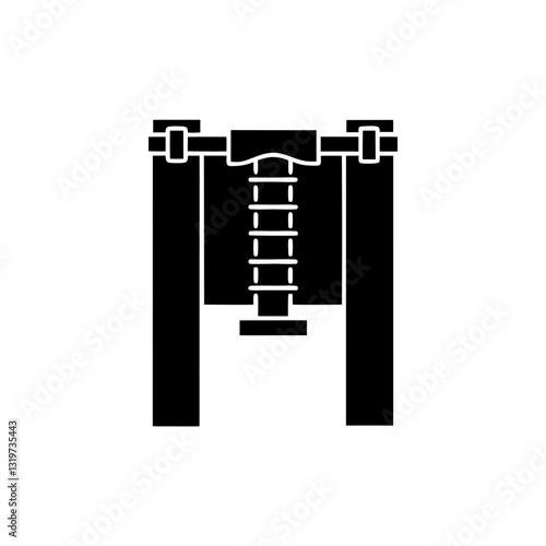 creative details pull up bar icon vector Illustration