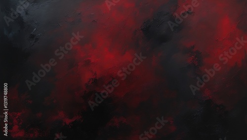 grunge background with red paint