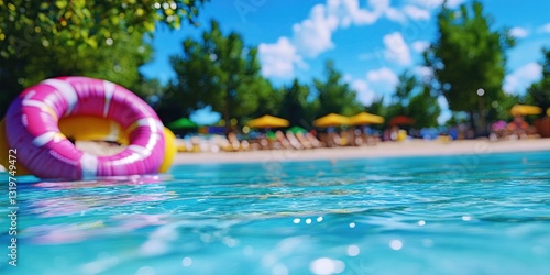 Summer vacation travel concept for seasonal holiday sightseeing and tourism