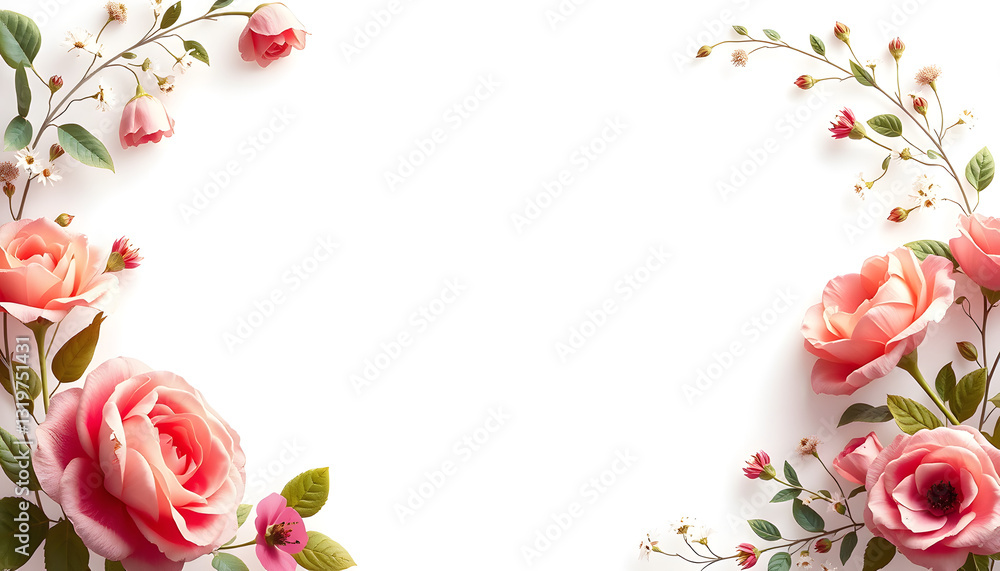 Floral wedding invitations with blank space , with white tonespng Floral wedding invitations with blank space , with white tonespng